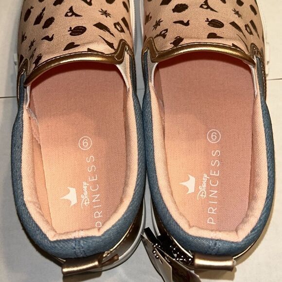 Disney Princess Blue & Pink Slip on Shoes(Size 6) - Picture 8 of 8